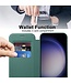 SoFetch Zilver MagSafe RFID Bookcase Hoesje voor de Samsung Galaxy S24
