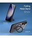 DUX DUCIS Zwart Magnetic Golven Hybride Hoesje voor de Samsung Galaxy S24