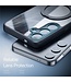 DUX DUCIS Zwart Magnetic Golven Hybride Hoesje voor de Samsung Galaxy S24