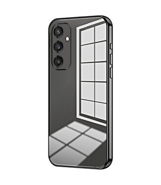 SoFetch Zwart Spiegel TPU Hoesje Samsung Galaxy S24