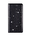 SoFetch Zwart Glitters Bookcase Hoesje voor de Xiaomi 13 Pro