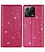 SoFetch Roze Glitters Bookcase Hoesje voor de Xiaomi 13 Pro