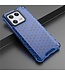 SoFetch Blauw Valbestendig Honingraat Hybride Hoesje voor de Xiaomi 13 Pro