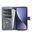 SoFetch Blauw Twee kleuren Bookcase Hoesje voor de Xiaomi 13 Pro
