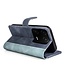 SoFetch Blauw Twee kleuren Bookcase Hoesje voor de Xiaomi 13 Pro