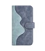 SoFetch Blauw Twee kleuren Bookcase Hoesje voor de Xiaomi 13 Pro