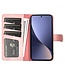 SoFetch Roze Twee kleuren Bookcase Hoesje voor de Xiaomi 13 Pro