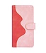 SoFetch Roze Twee kleuren Bookcase Hoesje voor de Xiaomi 13 Pro