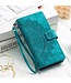 SoFetch Groen Mandala Bookcase Hoesje met Handriem voor de Xiaomi 13 Pro