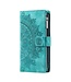 SoFetch Groen Mandala Bookcase Hoesje met Handriem voor de Xiaomi 13 Pro