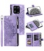 SoFetch Paars Mandala Bookcase Hoesje met Handriem voor de Xiaomi 13 Pro