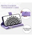 SoFetch Paars Mandala Bookcase Hoesje met Handriem voor de Xiaomi 13 Pro