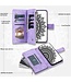 SoFetch Paars Mandala Bookcase Hoesje met Handriem voor de Xiaomi 13 Pro