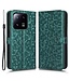 SoFetch Groen Stippen Bookcase Hoesje met Handriem voor de Xiaomi 13 Pro