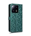 SoFetch Groen Stippen Bookcase Hoesje met Handriem voor de Xiaomi 13 Pro