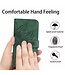 SoFetch Donkergroen Zonnebloem Bookcase Hoesje met Handriem voor de Xiaomi 13 Pro