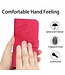 SoFetch Roze Zonnebloem Bookcase Hoesje met Handriem voor de Xiaomi 13 Pro