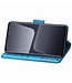 SoFetch Blauw Vlinder Bookcase Hoesje met Polsbandje voor de Xiaomi 13 Pro