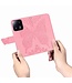 SoFetch Grijs Vlinder Bookcase Hoesje met Polsbandje voor de Xiaomi 13 Pro
