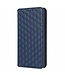 SoFetch Blauw Magnetisch Ruiten Bookcase Hoesje voor de Xiaomi 13 Pro