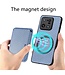 SoFetch Blauw Pasjeshouder Carbon Hybride Hoesje voor de Xiaomi 13 Pro