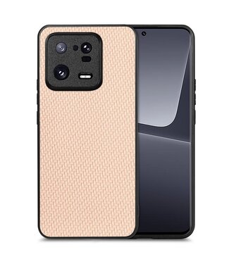 SoFetch Khaki Carbon Hybride Hoesje Xiaomi 13 Pro