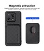 SoFetch Zwart Pasjeshouder Carbon Hybride Hoesje voor de Xiaomi 13 Pro