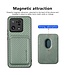 SoFetch Groen Pasjeshouder Carbon Hybride Hoesje voor de Xiaomi 13 Pro