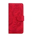 SoFetch Rod Tijger Bookcase Hoesje met Polsbandje voor de Xiaomi 13 Pro