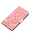 SoFetch Roze Tijger Bookcase Hoesje met Polsbandje voor de Xiaomi 13 Pro