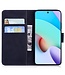 SoFetch Zwart Tijger Bookcase Hoesje met Polsbandje voor de Xiaomi 13 Pro