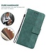 SoFetch Groen Geometrisch Bookcase Hoesje met Polsbandje voor de Xiaomi 13 Pro
