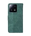 SoFetch Groen Geometrisch Bookcase Hoesje met Polsbandje voor de Xiaomi 13 Pro