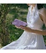 SoFetch Paars Vlinders Bookcase Hoesje met Polsbandje voor de Xiaomi 13 Pro