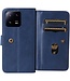 SoFetch Blauw Portemonnee Bookcase Hoesje voor de Xiaomi 13 Pro