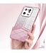 SoFetch Roze Stijlvol Glitters TPU Hoesje voor de Xiaomi 13 Pro