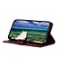 SoFetch Bruin Glad Bookcase Hoesje voor de Samsung Galaxy S24 Ultra