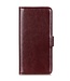 SoFetch Bruin Glad Bookcase Hoesje voor de Samsung Galaxy S24 Ultra