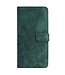 SoFetch Groen Vlinders Bookcase Hoesje met Polsbandje voor de Samsung Galaxy S24 Ultra