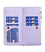 Binfen Color Paars Ruiten Bookcase Hoesje met Polsbandje voor de Samsung Galaxy S24 Ultra