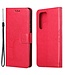 SoFetch Rood Boom Bookcase Hoesje met Polsbandje voor de Samsung Galaxy S24 Ultra