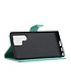 SoFetch Cyaan Boom Bookcase Hoesje met Polsbandje voor de Samsung Galaxy S24 Ultra