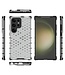 SoFetch Grijs Honingraat Backcover Hoesje voor de Samsung Galaxy S24 Ultra