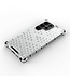 SoFetch Grijs Honingraat Backcover Hoesje voor de Samsung Galaxy S24 Ultra
