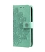 SoFetch Groen Mandala Bookcase Hoesje met Polsbandje voor de Samsung Galaxy S24 Ultra