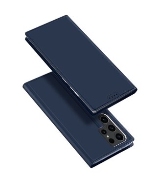 DUX DUCIS Blauw Skin Pro Series Bookcase Hoesje Samsung Galaxy S24 Ultra