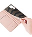 DUX DUCIS Roze Skin Pro Series Bookcase Hoesje voor de Samsung Galaxy S24 Ultra