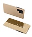 SoFetch Goud Spiegel Elegant Bookcase Hoesje voor de Samsung Galaxy S24 Ultra
