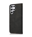 SoFetch Roze Twee kleuren Bookcase Hoesje met Polsbandje voor de Samsung Galaxy S24 Ultra