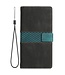 SoFetch Zwart Splitleder Bookcase Hoesje voor de Samsung Galaxy S24 Ultra